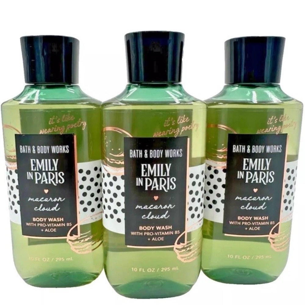 3 Bath and Body Works Emily in Paris Macaron Cloud New